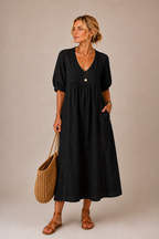 RACHEL  | Vestido Midi fresco de Verano