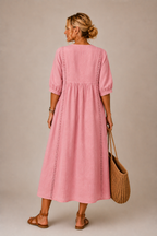 RACHEL  | Vestido Midi fresco de Verano