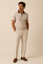 DAMIANO | Conjunto Polo Texturizado y Pantalón Slim