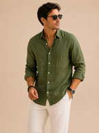 RIVIERA | Camisa de lino transpirable