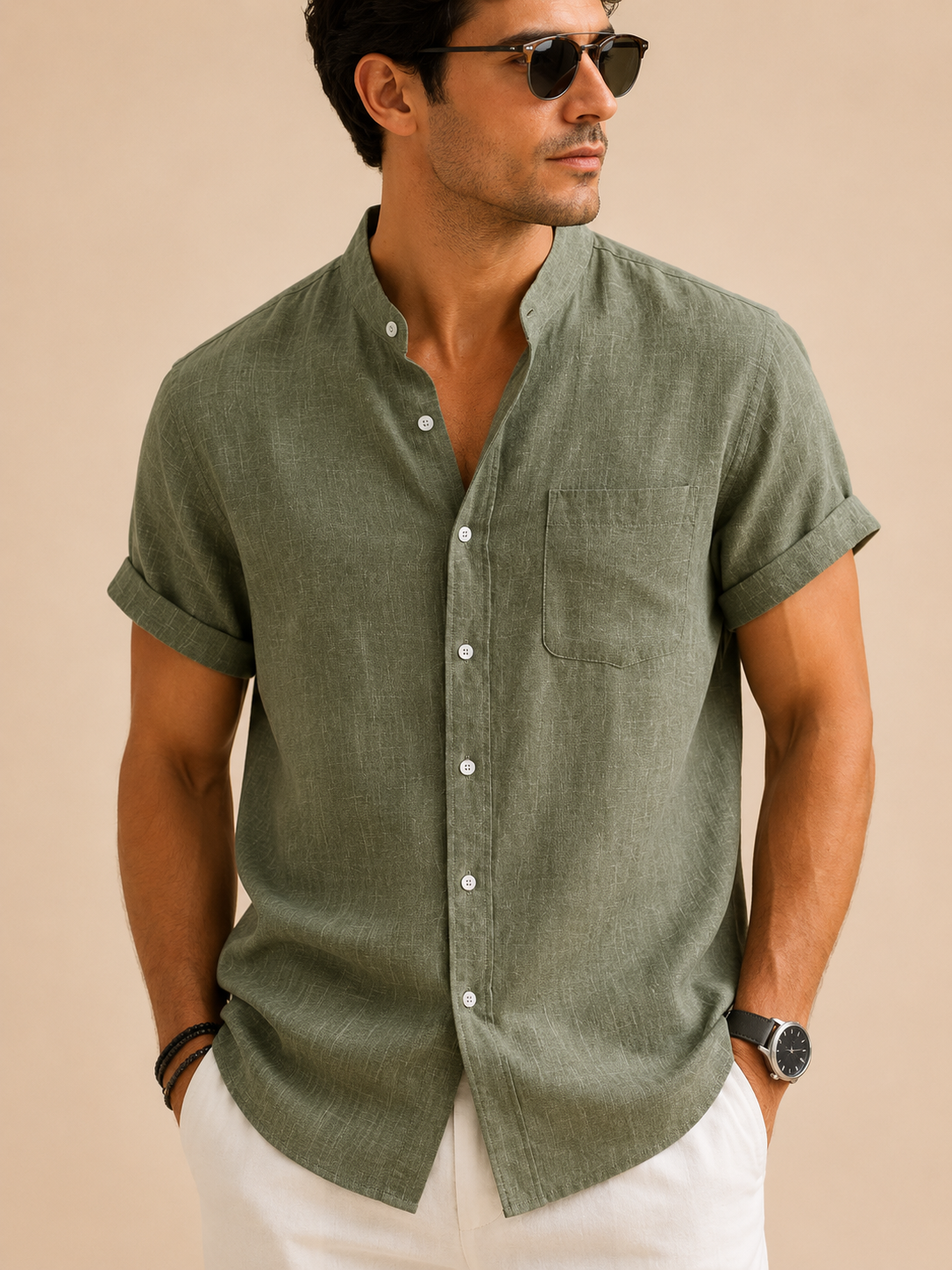 ELÍAS | Camisa de Lino para Hombre