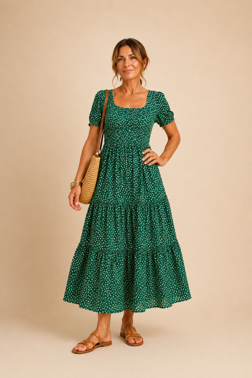 CELIA | vestido de Verano fresco vintage