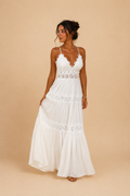 ALEXA | Vestido Menorca blanco