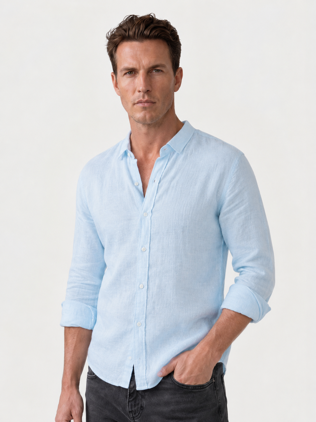 LUCA | Camisa Lino elegante