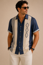 DARIO | Camisa Estilo Retro Contemporáneo