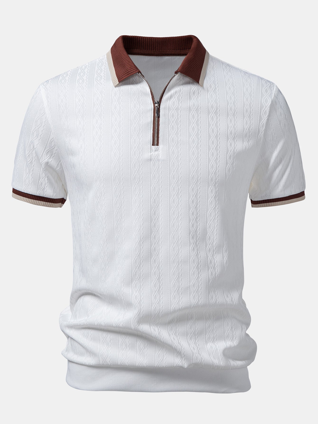 Mateo™ | Conjunto Polo Texturizado y Pantalón Slim