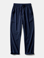 SEBÁSTIAN | Conjunto Camisa Cuello Mao y Pantalón Texturizado