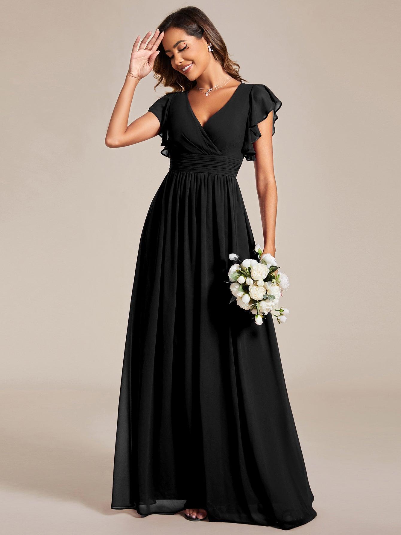 LILYANA™ | Elegantes Brautjungfernkleid aus Chiffon