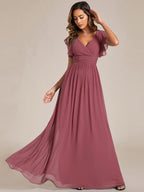 LILYANA™ | Elegantes Brautjungfernkleid aus Chiffon