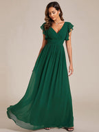 LILYANA™ | Elegantes Brautjungfernkleid aus Chiffon