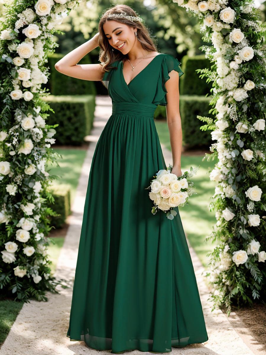 LILYANA™ | Elegantes Brautjungfernkleid aus Chiffon