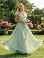 LILYANA™ | Elegantes Brautjungfernkleid aus Chiffon