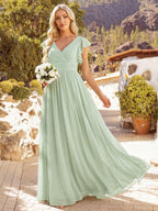 LILYANA™ | Elegantes Brautjungfernkleid aus Chiffon