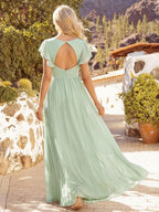 LILYANA™ | Elegantes Brautjungfernkleid aus Chiffon