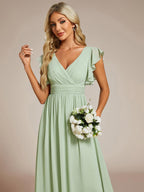 LILYANA™ | Elegantes Brautjungfernkleid aus Chiffon