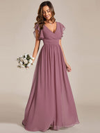 LILYANA™ | Elegantes Brautjungfernkleid aus Chiffon