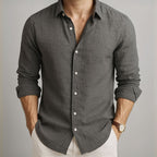Riviera™ Camisa de Lino Transpirable