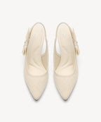 VICTORIA™ | Slingback Stiletto de Alta Elegancia