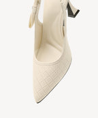 VICTORIA™ | Slingback Stiletto de Alta Elegancia