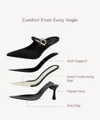 ISABEL™ | Slingback con Lazo Distintivo