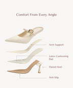 ISABEL™ | Slingback con Lazo Distintivo