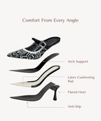 ISABEL™ | Slingback con Lazo Distintivo