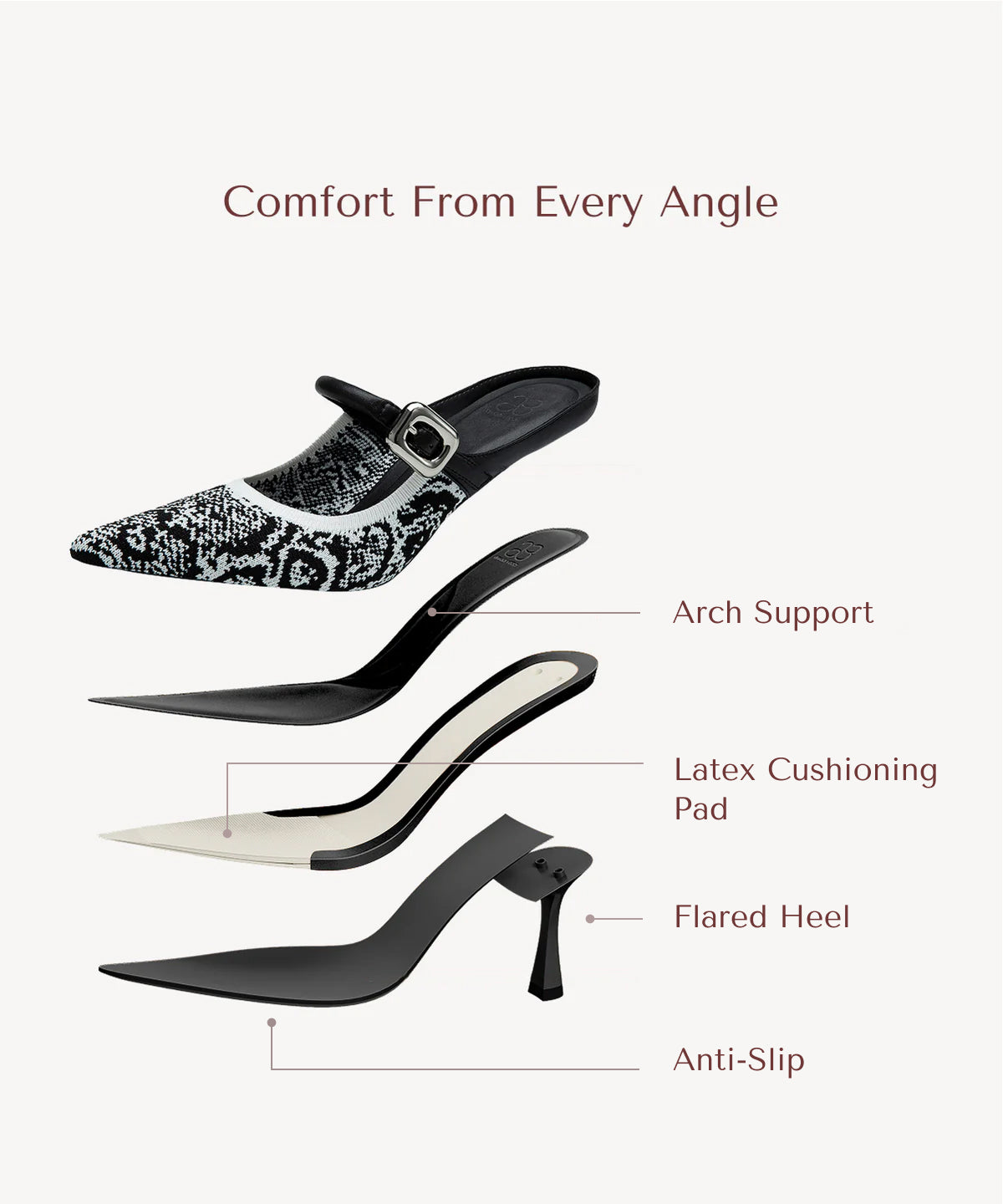 ISABEL™ | Slingback con Lazo Distintivo