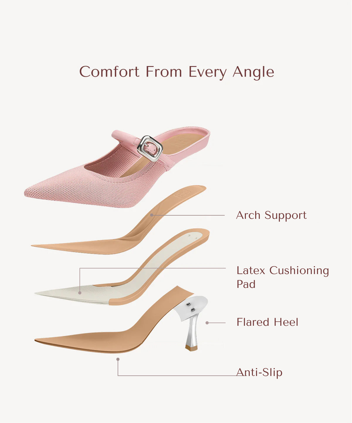 ISABEL™ | Slingback con Lazo Distintivo