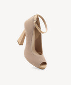 AURORA™ | Tacón Peep-Toe de Elegancia