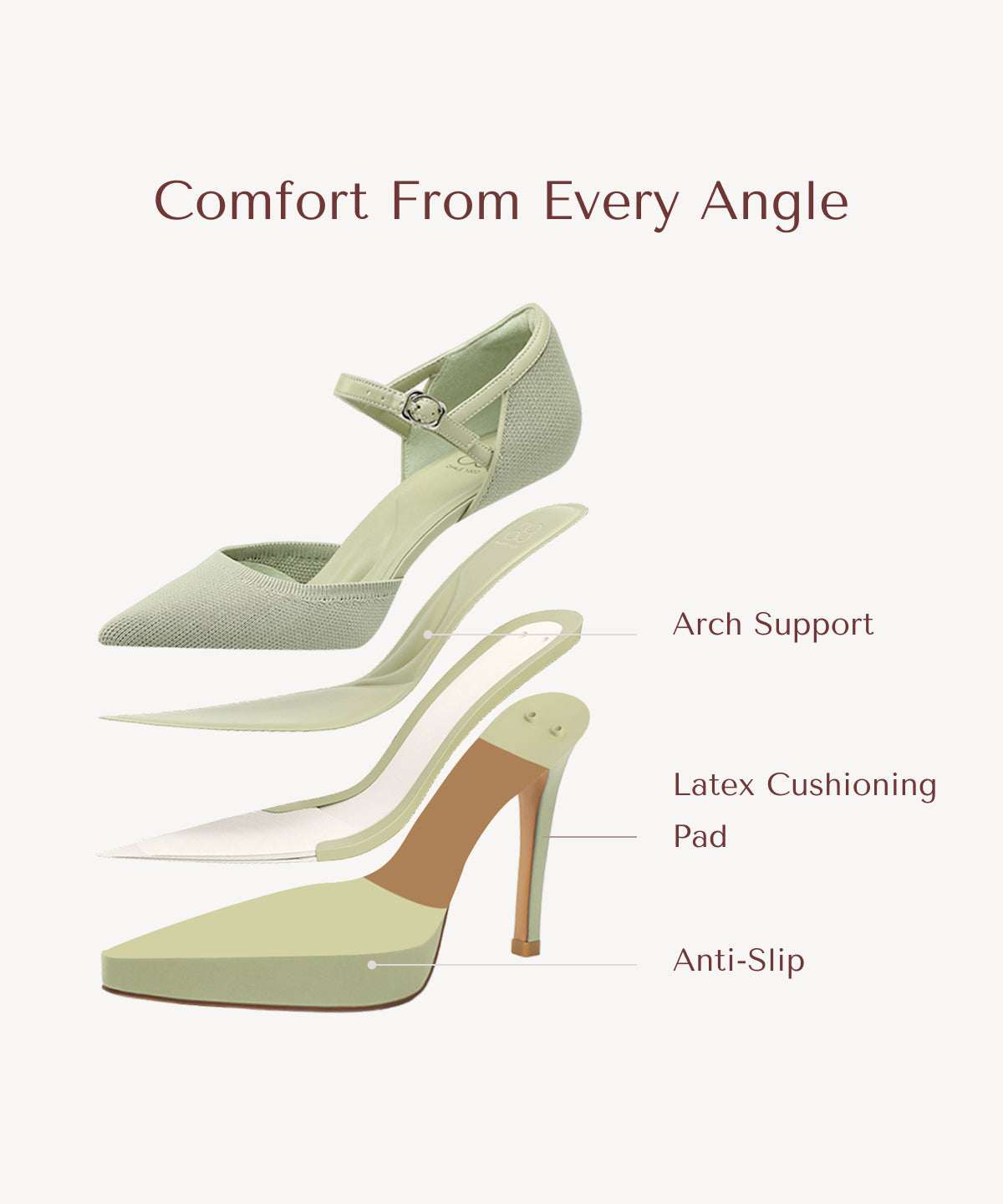 VALENTINA™ | Stiletto de Tiras Elegantes