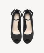 AURORA™ | Tacón Peep-Toe de Elegancia