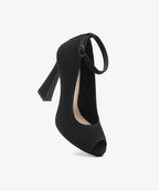 AURORA™ | Tacón Peep-Toe de Elegancia