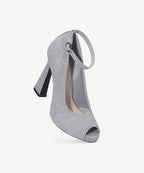 AURORA™ | Tacón Peep-Toe de Elegancia