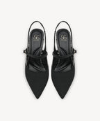 CLARA™ | Mule de Tacón Elegante