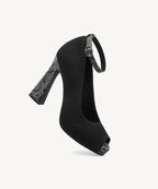 AURORA™ | Tacón Peep-Toe de Elegancia