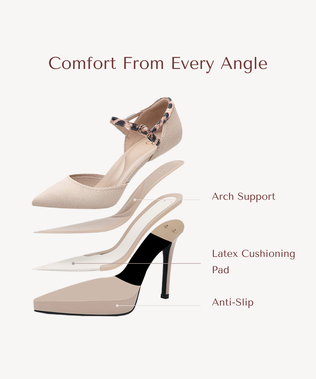VALENTINA™ | Stiletto de Tiras Elegantes