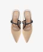 CLARA™ | Mule de Tacón Elegante