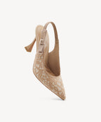 VICTORIA™ | Slingback Stiletto de Alta Elegancia
