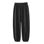 SANDRA | Pantalones bombachos de lino y algodón para mujer