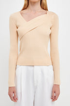 Knit Wrap Sweater