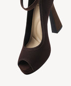 AURORA™ | Tacón Peep-Toe de Elegancia