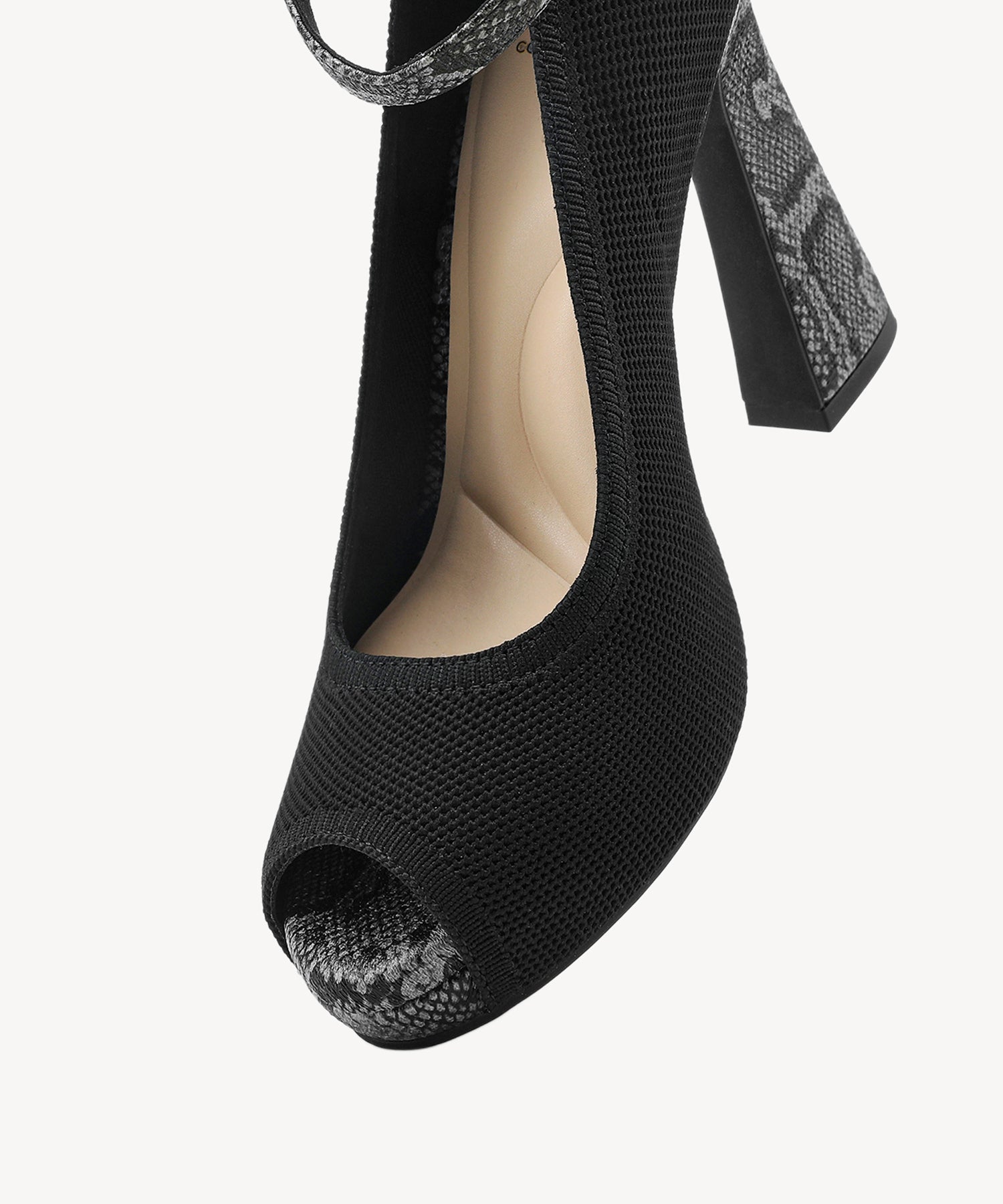 AURORA™ | Tacón Peep-Toe de Elegancia
