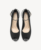 AURORA™ | Tacón Peep-Toe de Elegancia