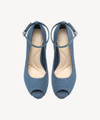AURORA™ | Tacón Peep-Toe de Elegancia