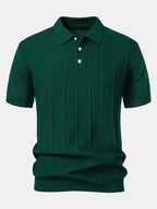 Enzo™ | Conjunto Polo Jacquard y Pantalón Recto