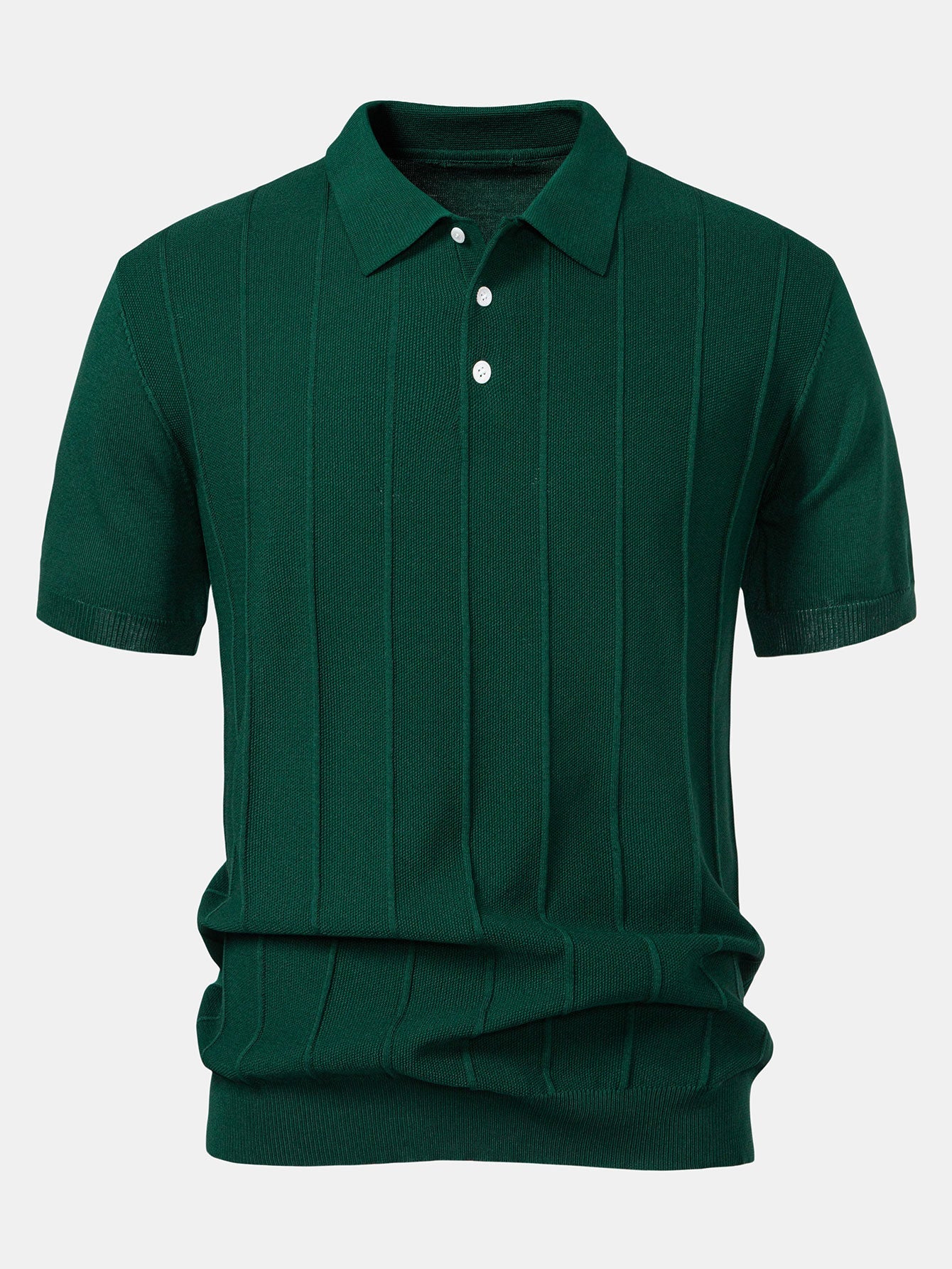 Enzo™ | Conjunto Polo Jacquard y Pantalón Recto