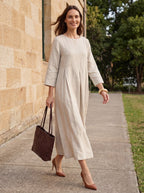 ABIGAIL | Vestido fresco calidad 100% Lino