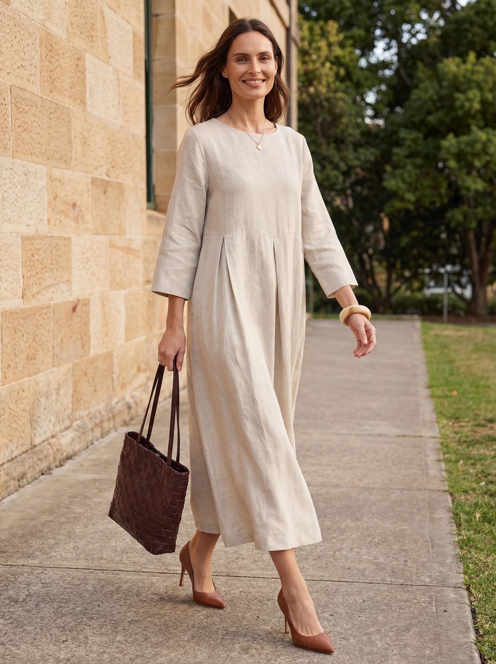 ABIGAIL | Vestido fresco calidad 100% Lino