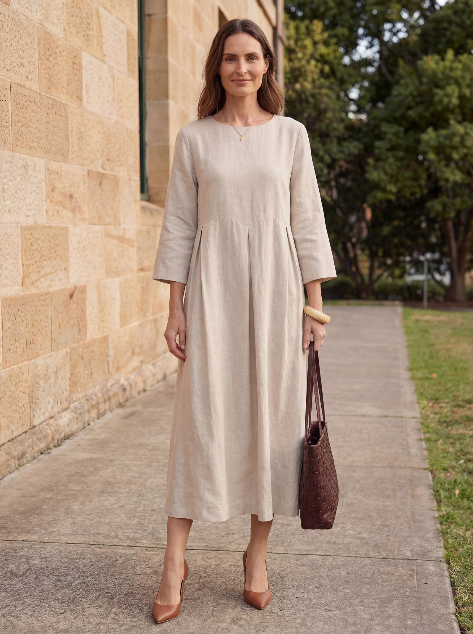 ABIGAIL | Vestido fresco calidad 100% Lino