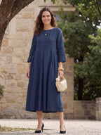 ABIGAIL | Vestido fresco calidad 100% Lino